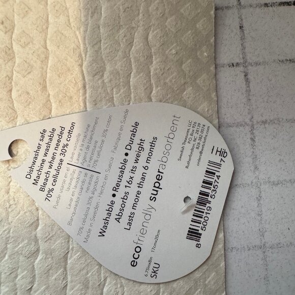 Wet-It! Swedish Treasures Dishcloth & Cleaning Cloth -Set of 2 - Picture 2 of 3